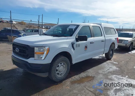 2021 Ford F-150 Xl z USA, uszkodzony, nr VIN 1FTFW1E56MKE67646